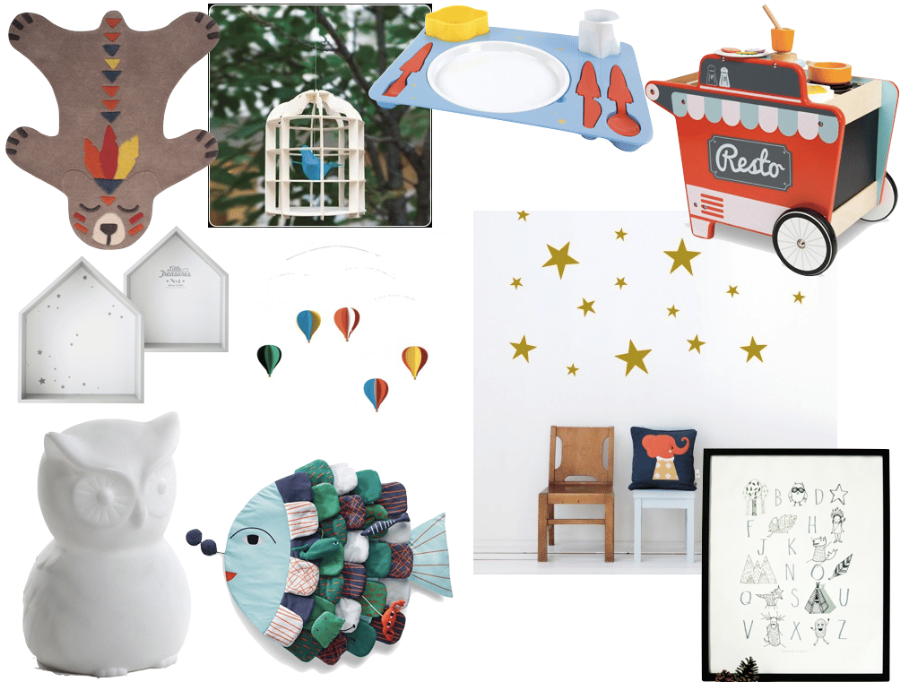 idées cadeaux pour son premier Noël - blog déco clem atc