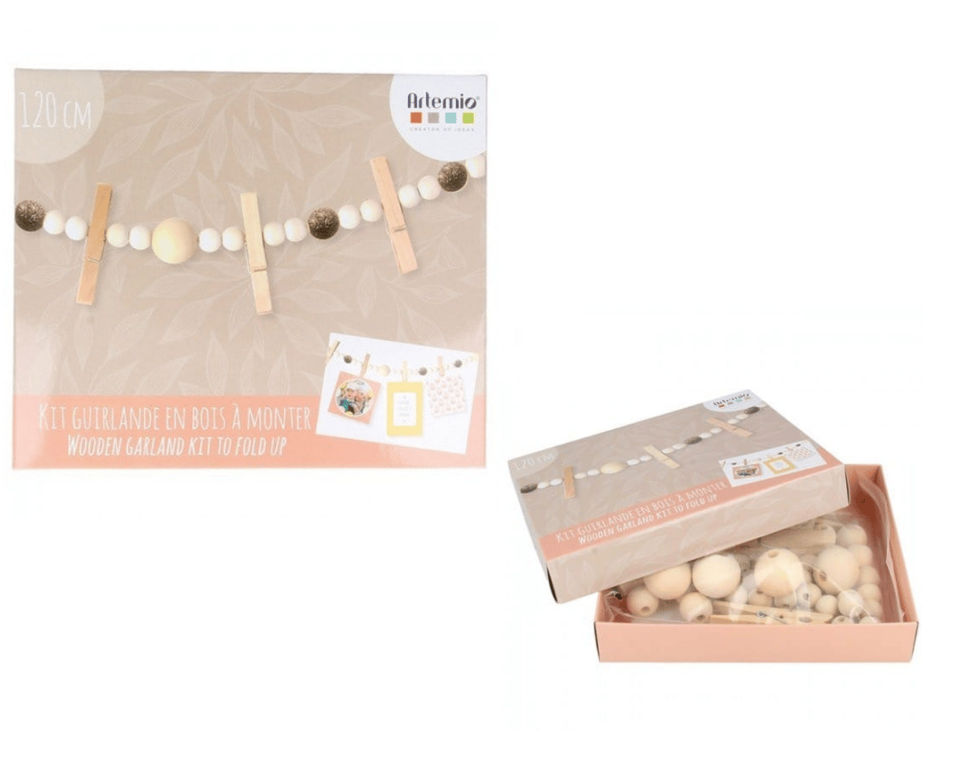 Kit créatif sapin de Noël enfant en bois décoration