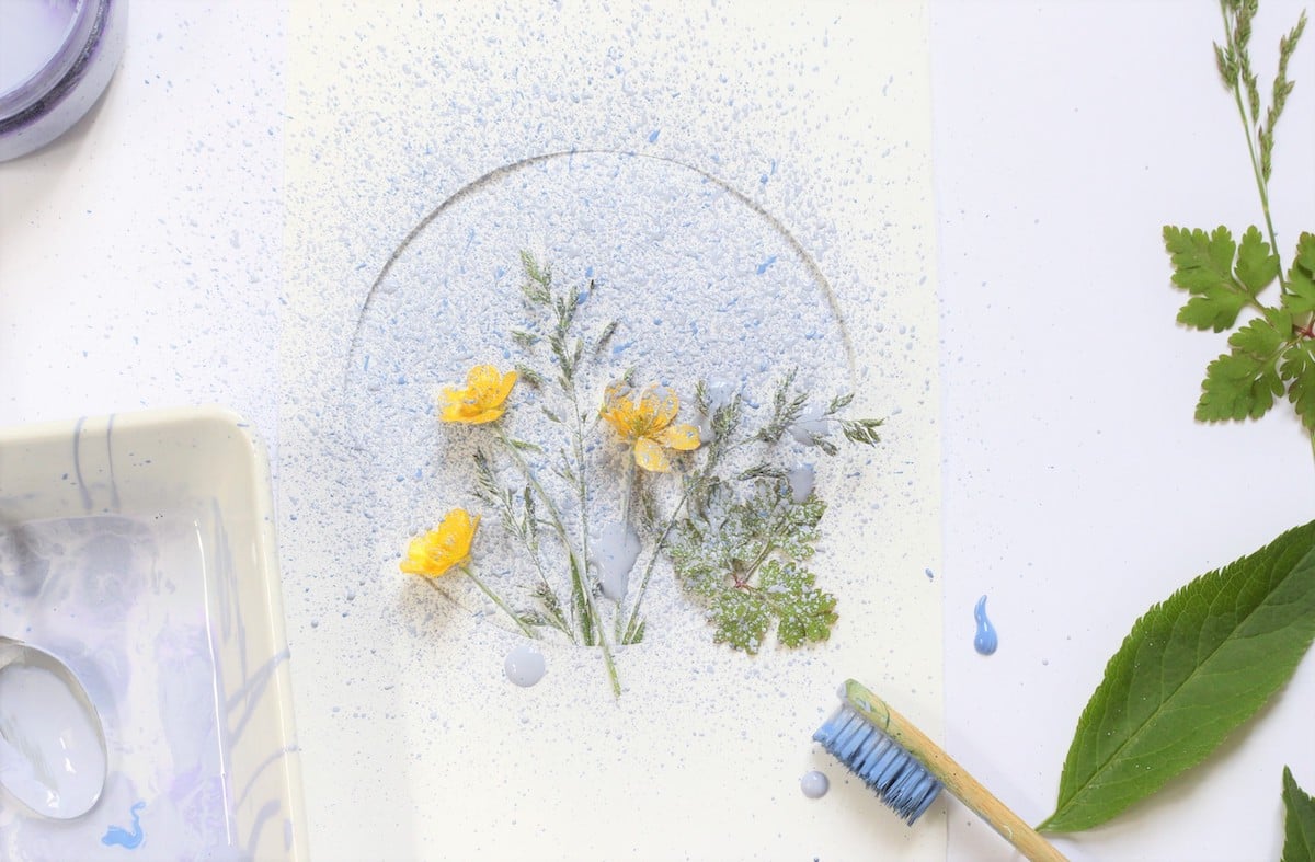 affiche printanière diy - blog création déco clem atc