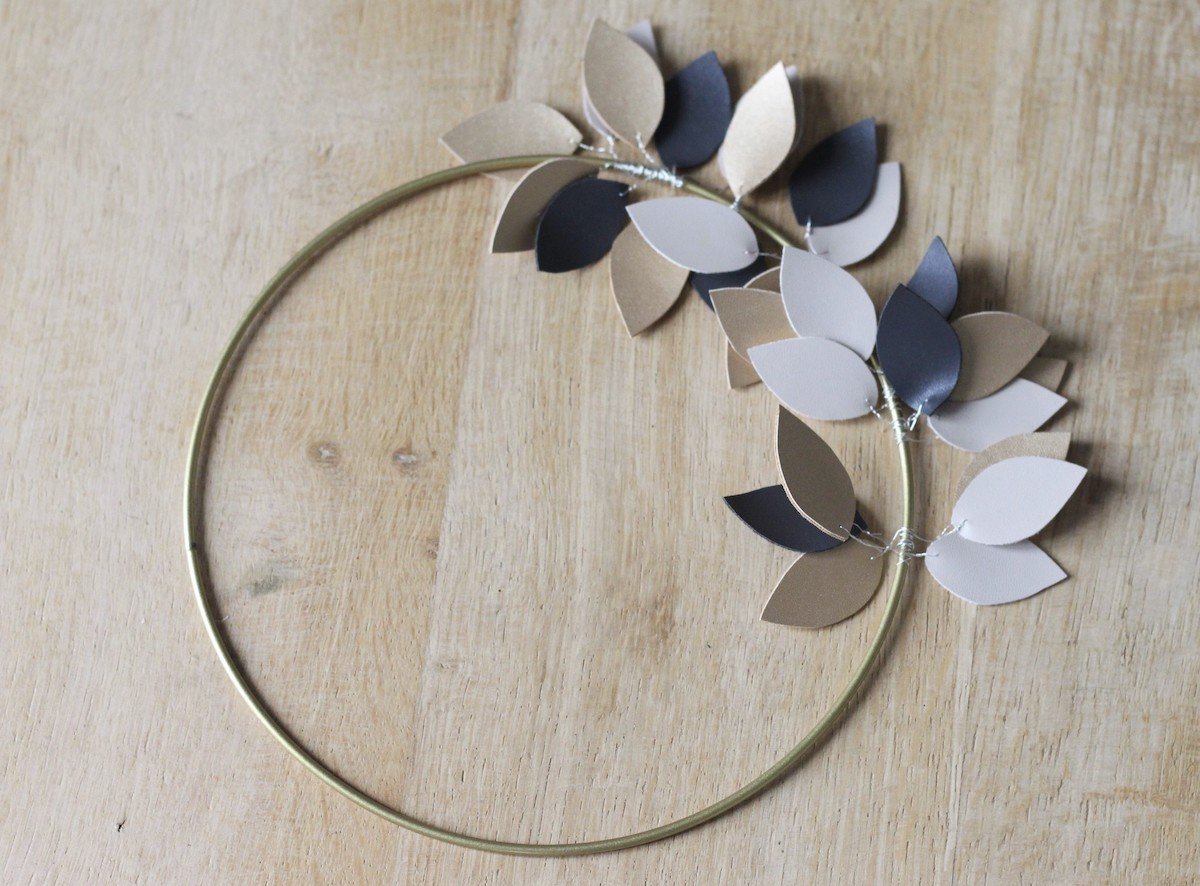 anneau décoratif déco murale ronde originale