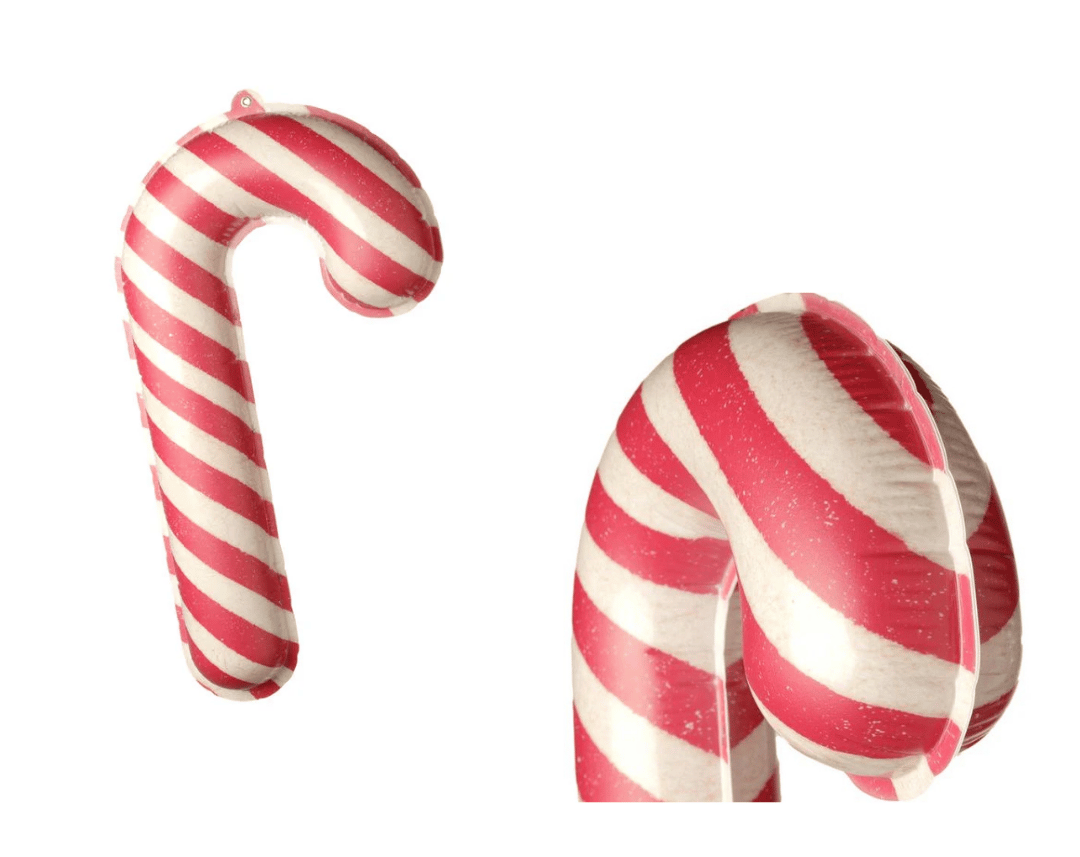 déco sapin originale XXL bonbon sucre d'orge