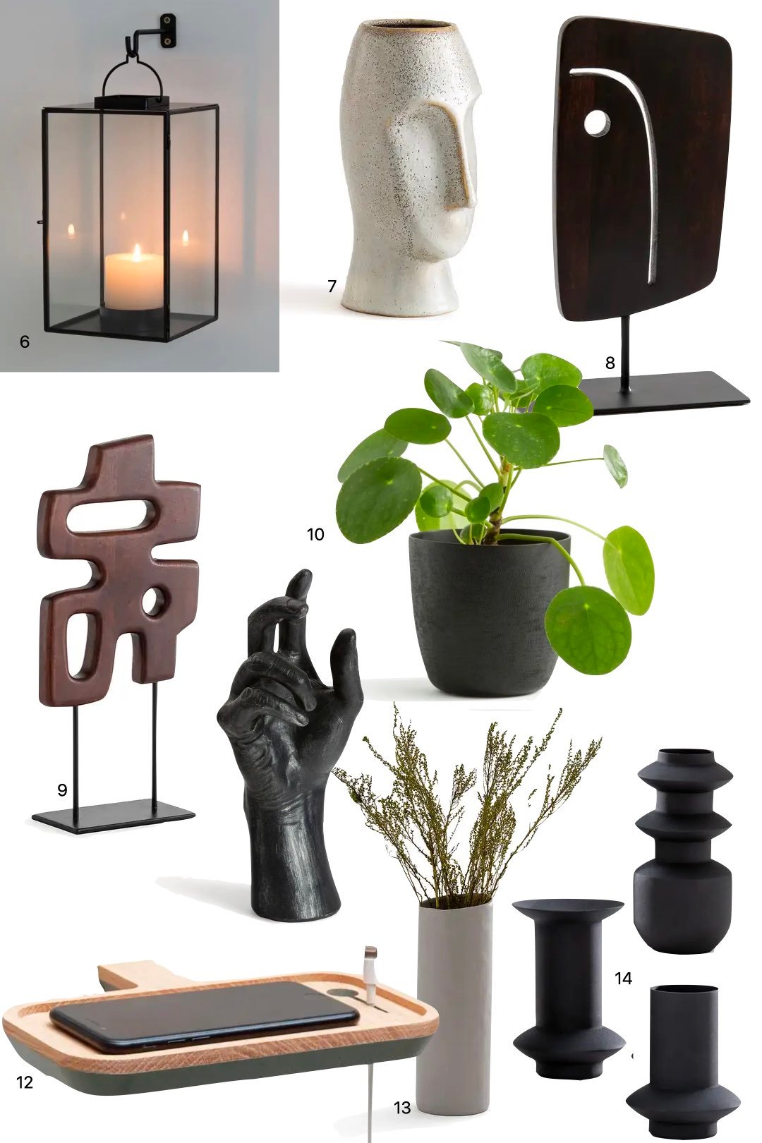 cadeaux déco pour lui sculpture moins de 50 euros