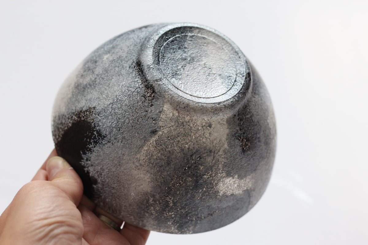 fabriquer soi-même coupelle bijou vide poche effet irisé