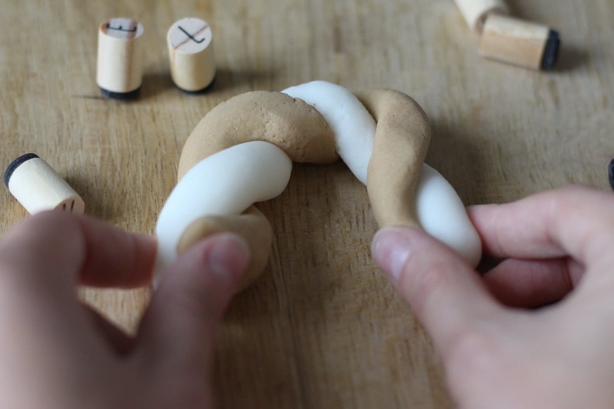 idée déco marque place de Noël fait-maison