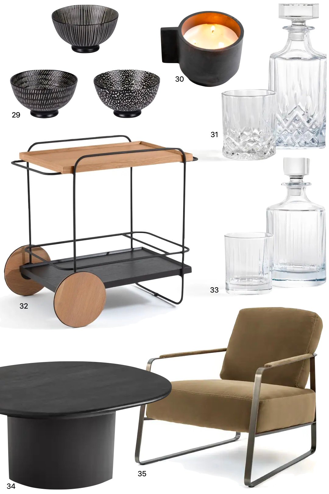 installer coin bar whisky salon desserte