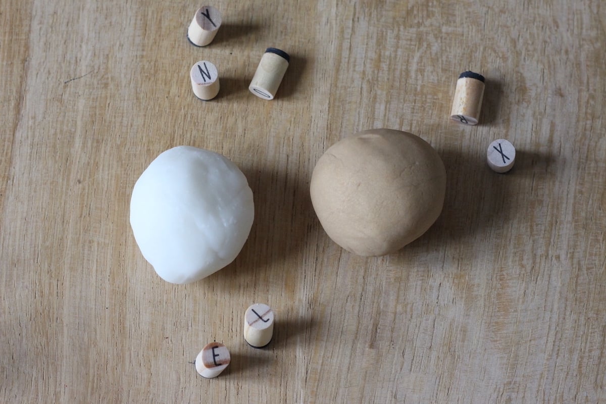 marque place de Noël fait-maison matériel nécessaire