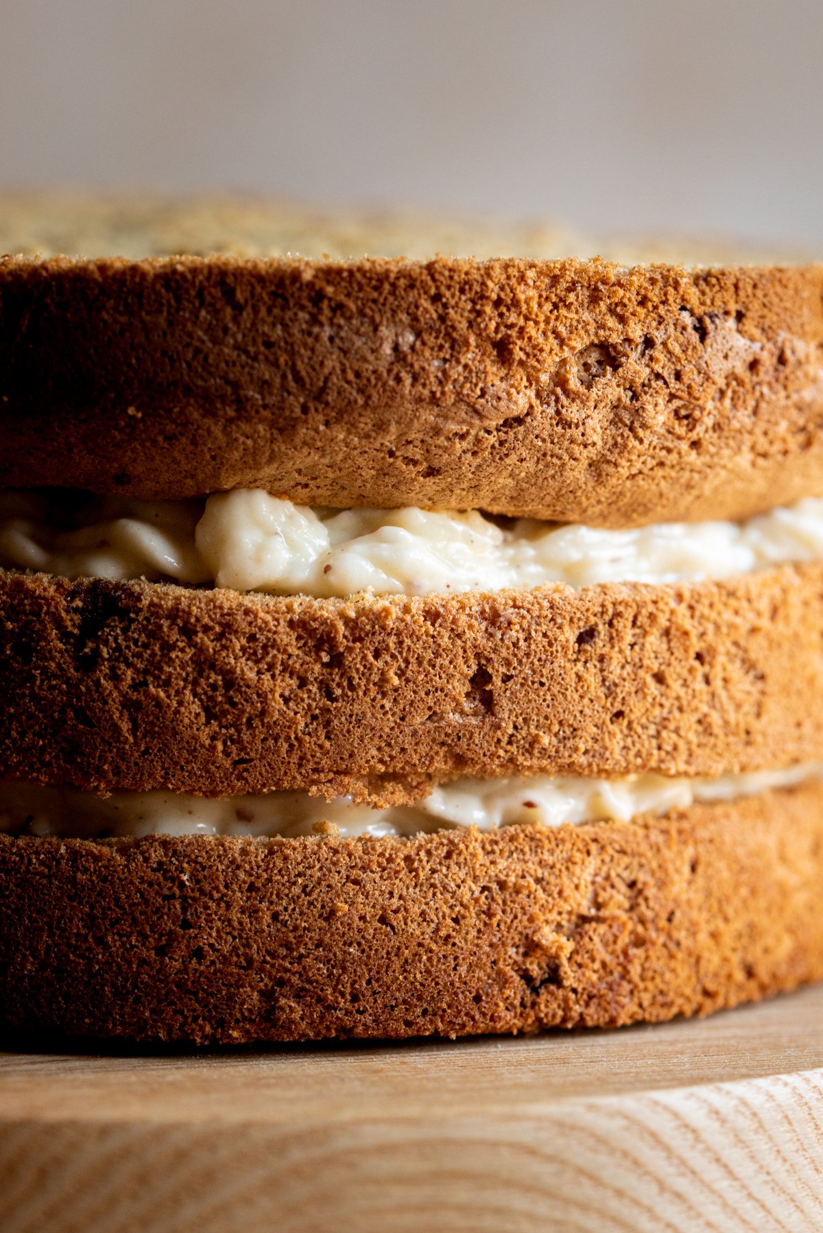 monter layer cake génoise facile recette végétarienne