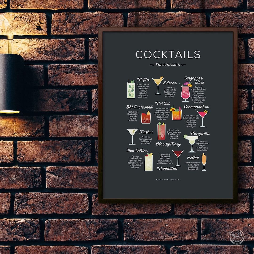 mur de cadre idée affiche deco industrielle mur en briques rouge