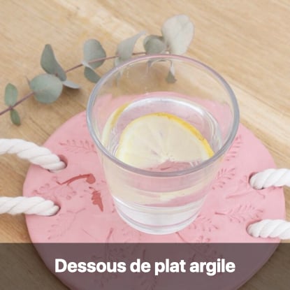 que faire chute argile autodurcissante décoration corde