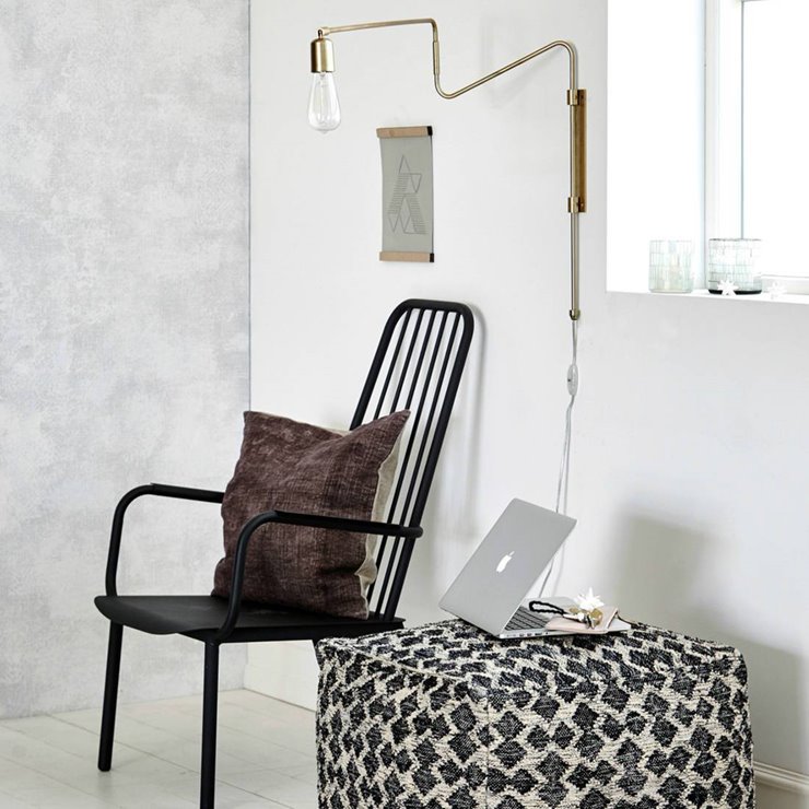 suspension laiton raffinée moderne élégant