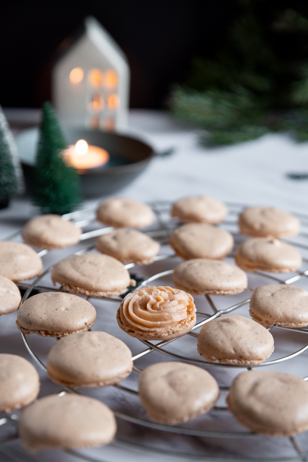 dressage recette macaron au saumon fumé facile