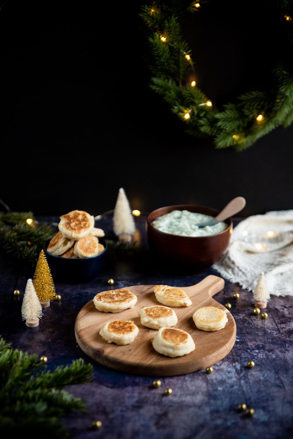 recette blinis vegan facile healthy sain