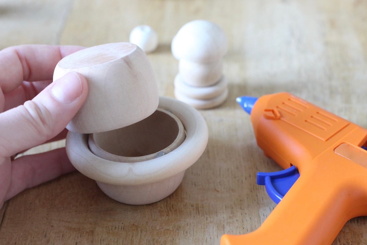 idée décoration récup pistolet colle diy