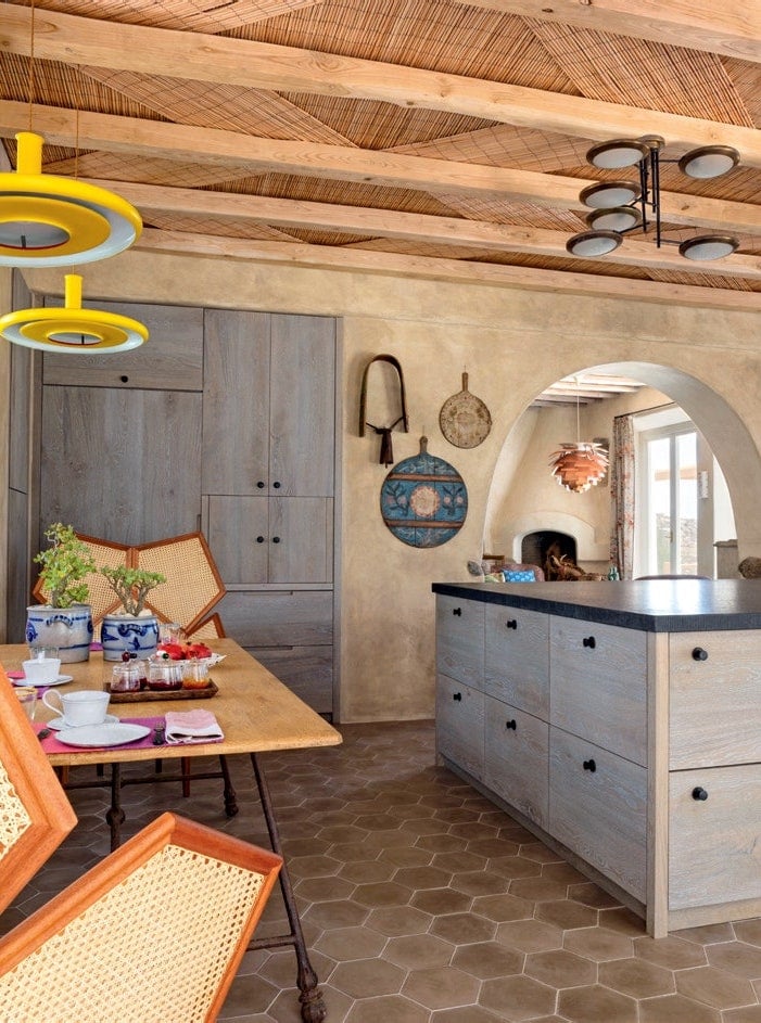 maison de campagne décoration retro - blog clem atc