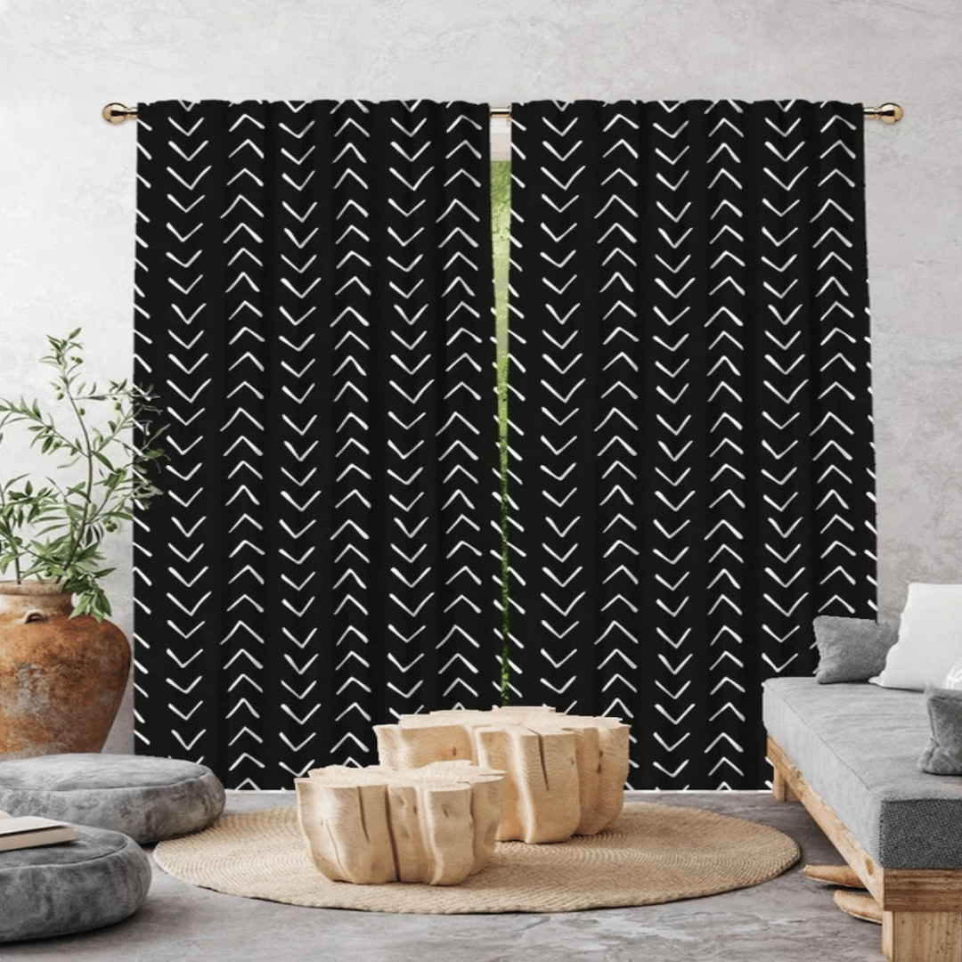 Intérieur style africain moderne salon artisanat