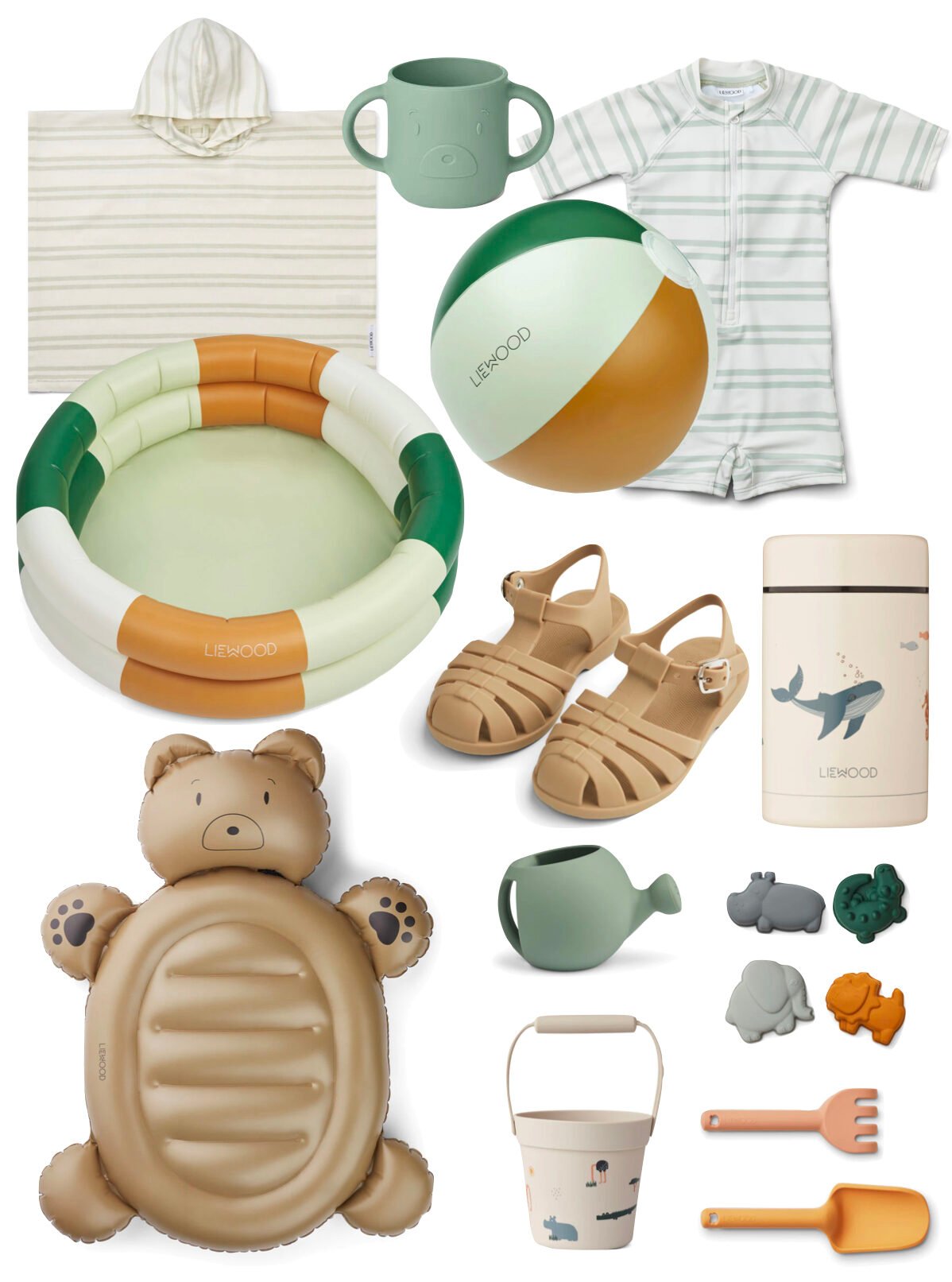 avis accessoire jouet jeu plage maillot uv Liewood