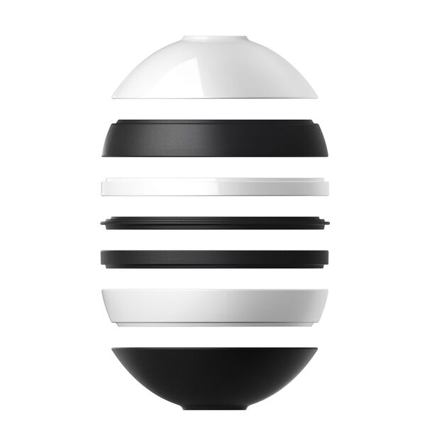 boule Villeroy & Boch noire blanche - blog design