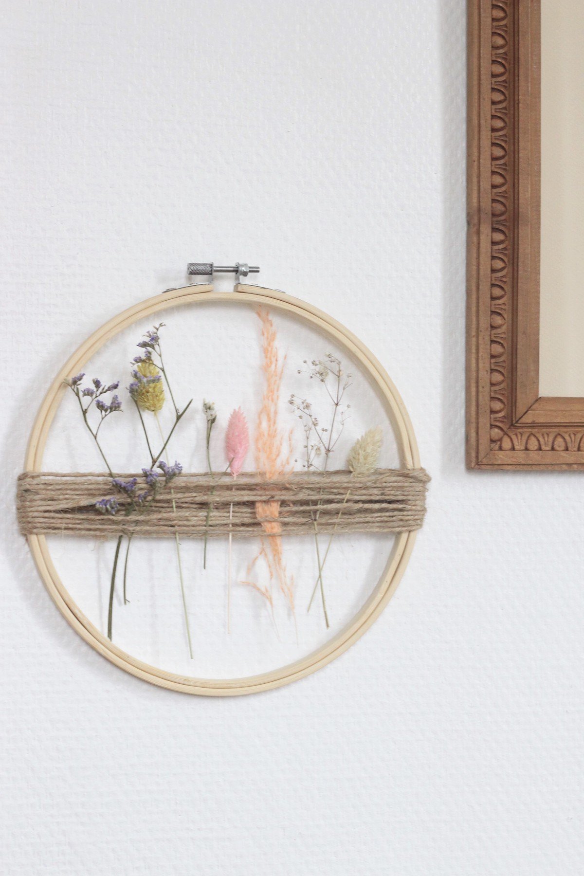 herbier mural décoration champêtre rétro bucolique