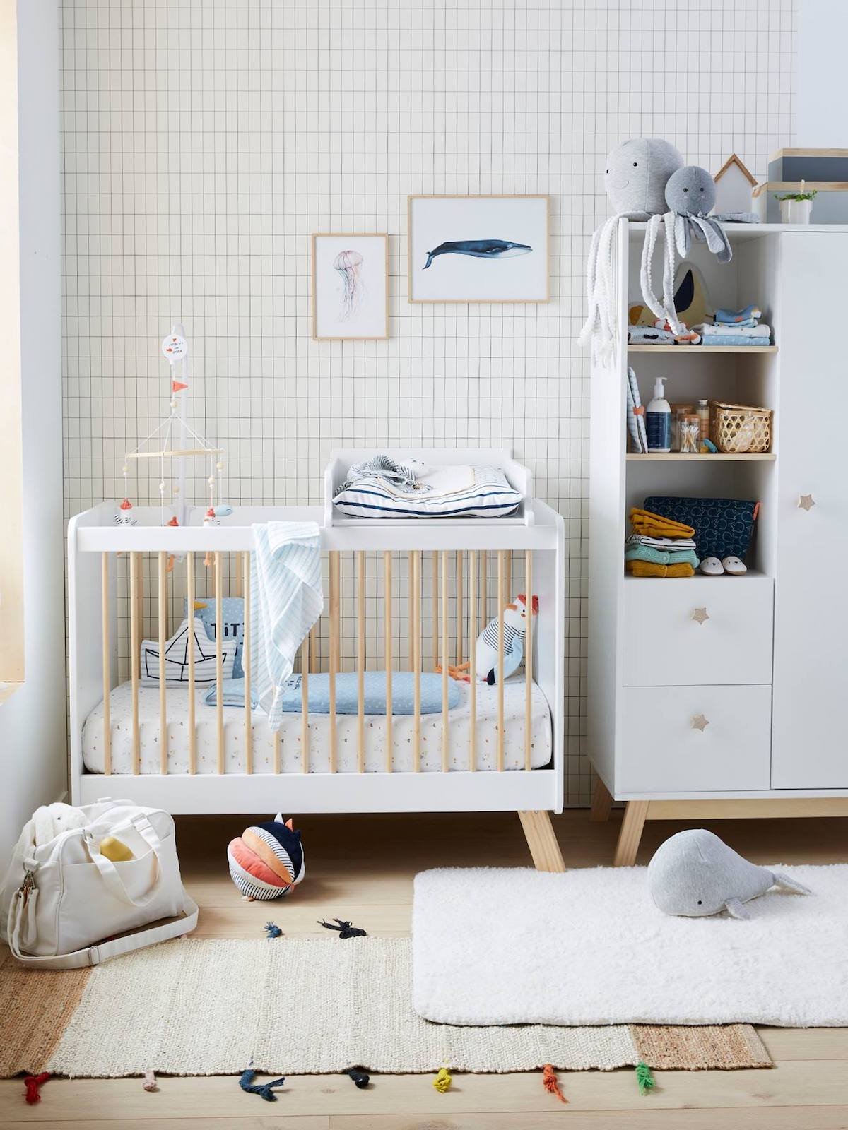 nouveautés Vertbaudet chambre bébé thème mer marin Bretagne