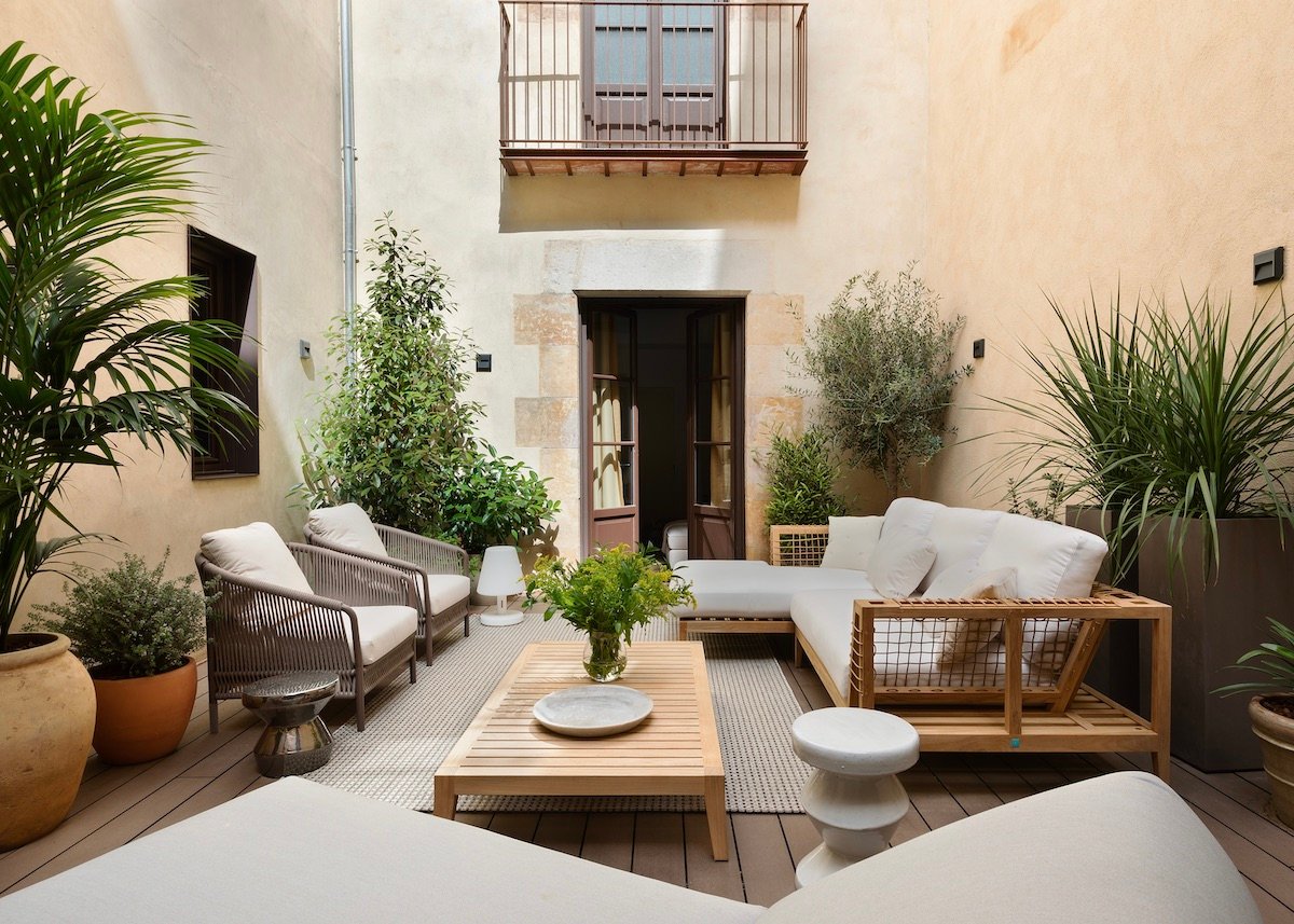 rénover sans dénaturer maison ancienne décoration patio