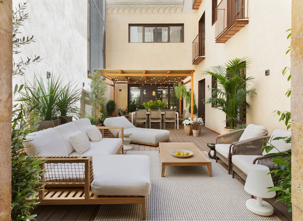 villa traditionnelle Barcelone architecture influence orientale