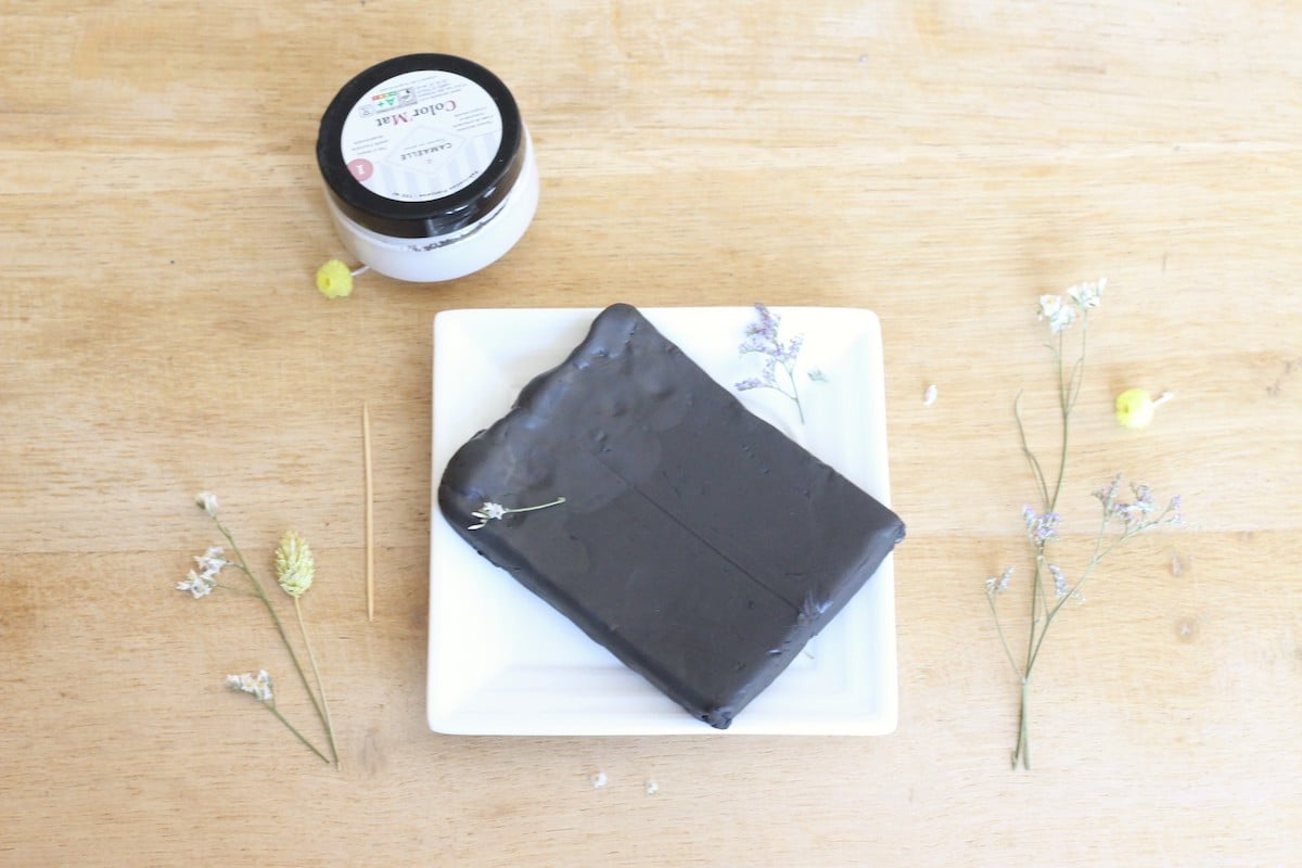 diy argile noire idée déco romantique