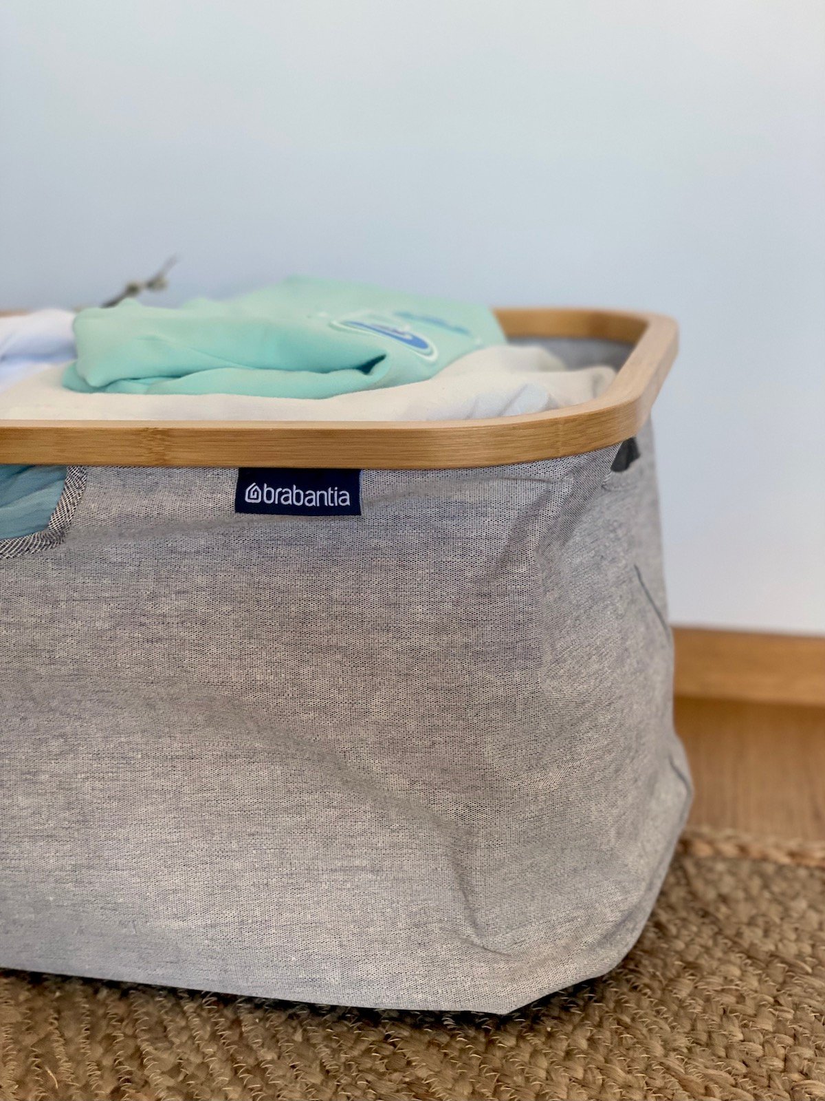 panier à linge sale compact pliable déco