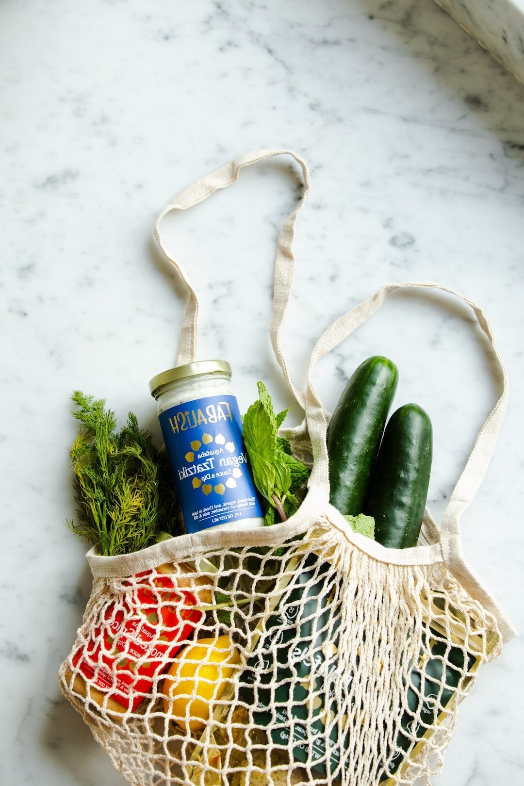 astuce écolo bio sac tissus filet produit alimentation deco conseil