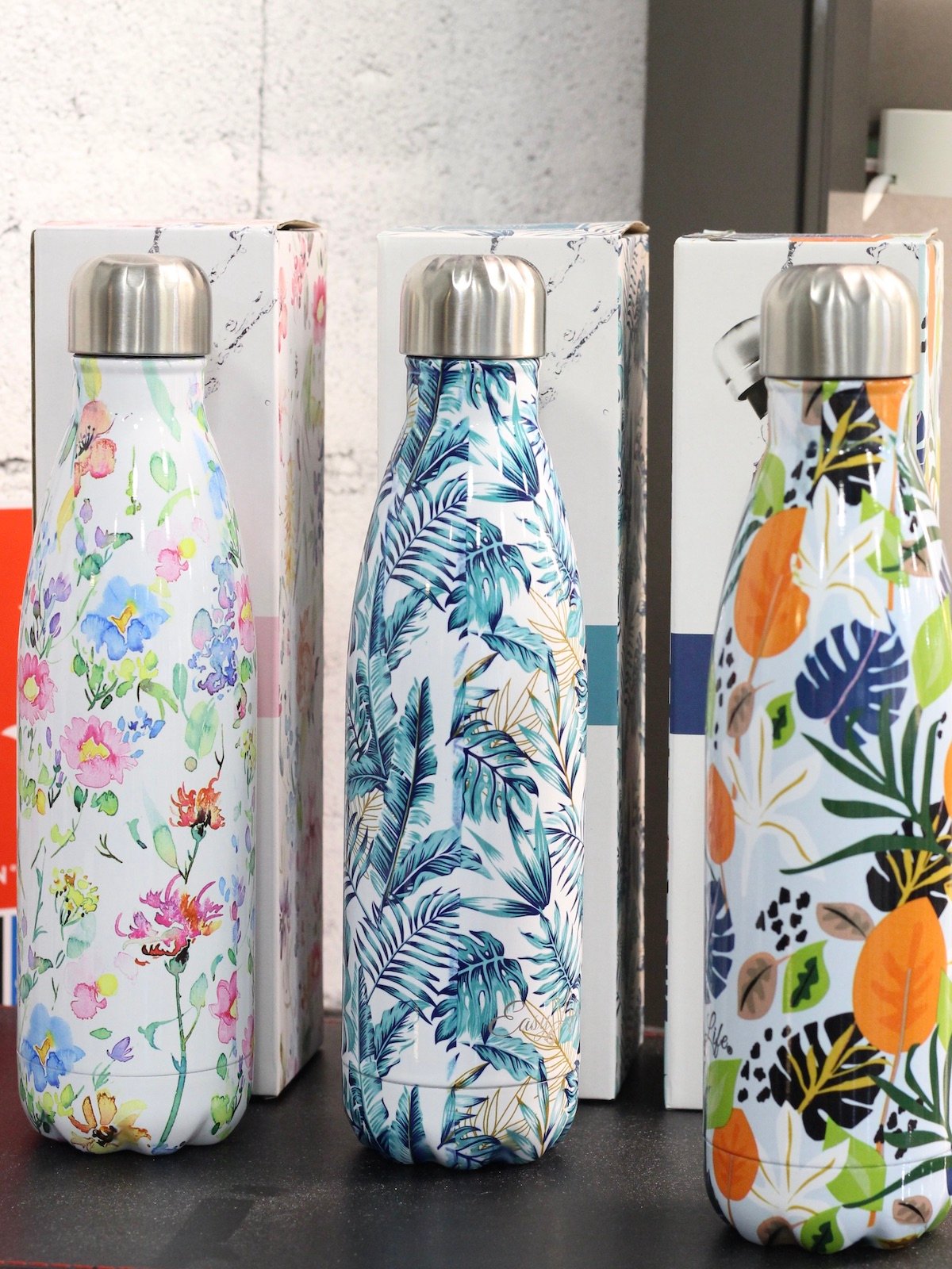 garden party chic gourde motif feuille fleur