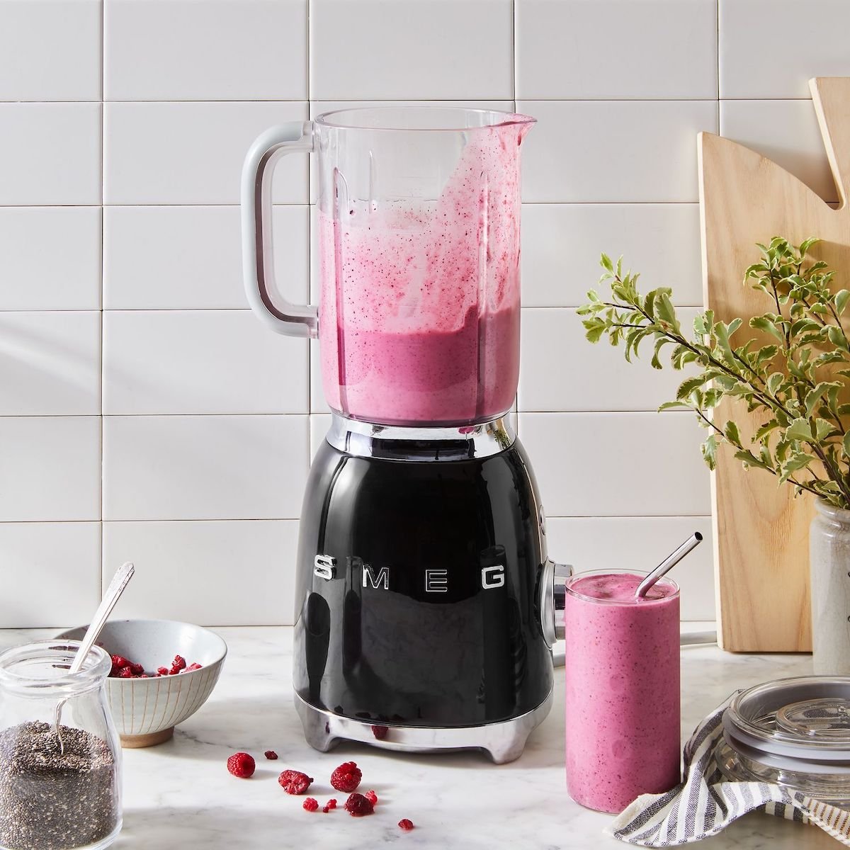 garden party idée recette smoothie rose