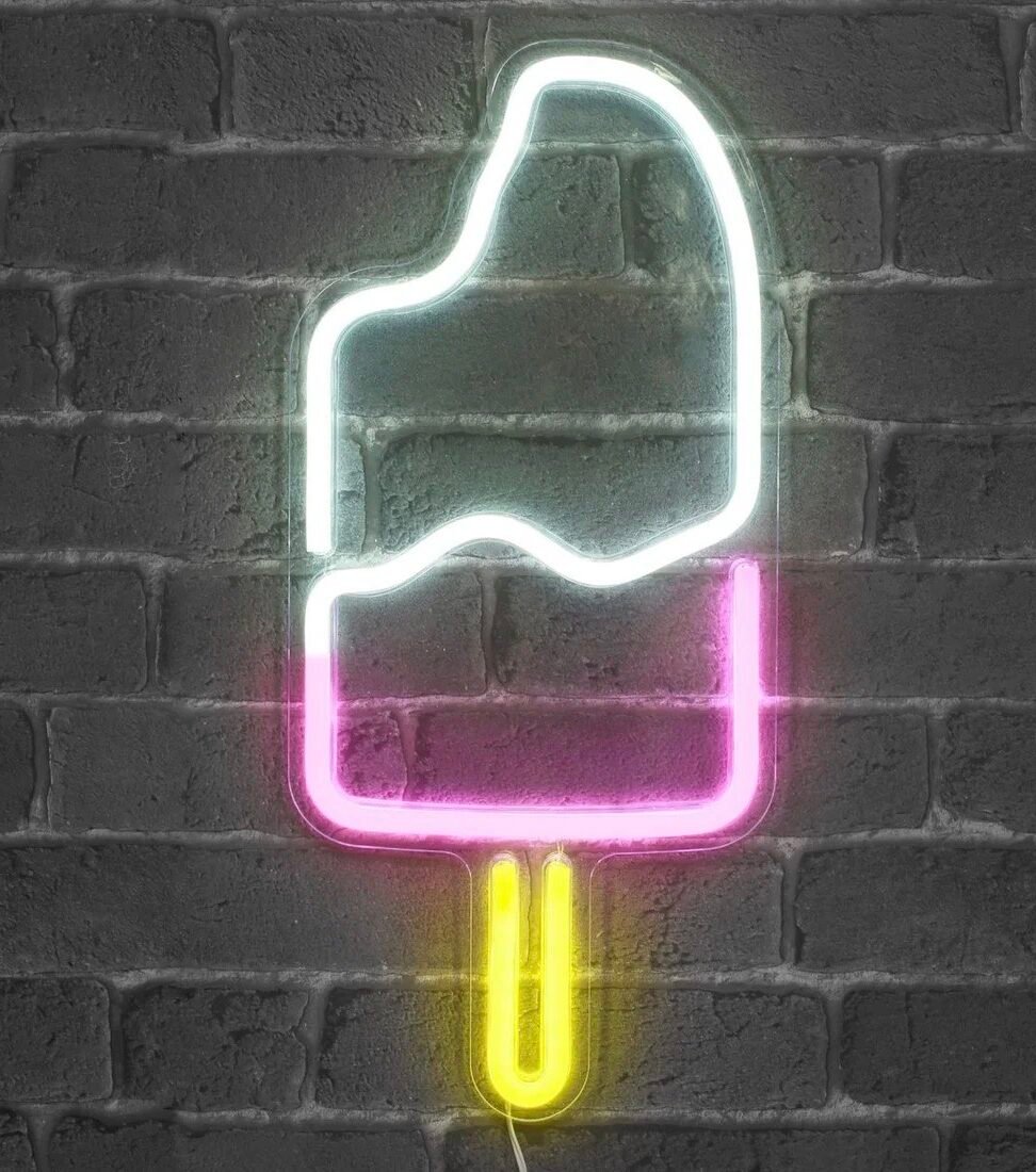 lampe murale applique forme glace enfant