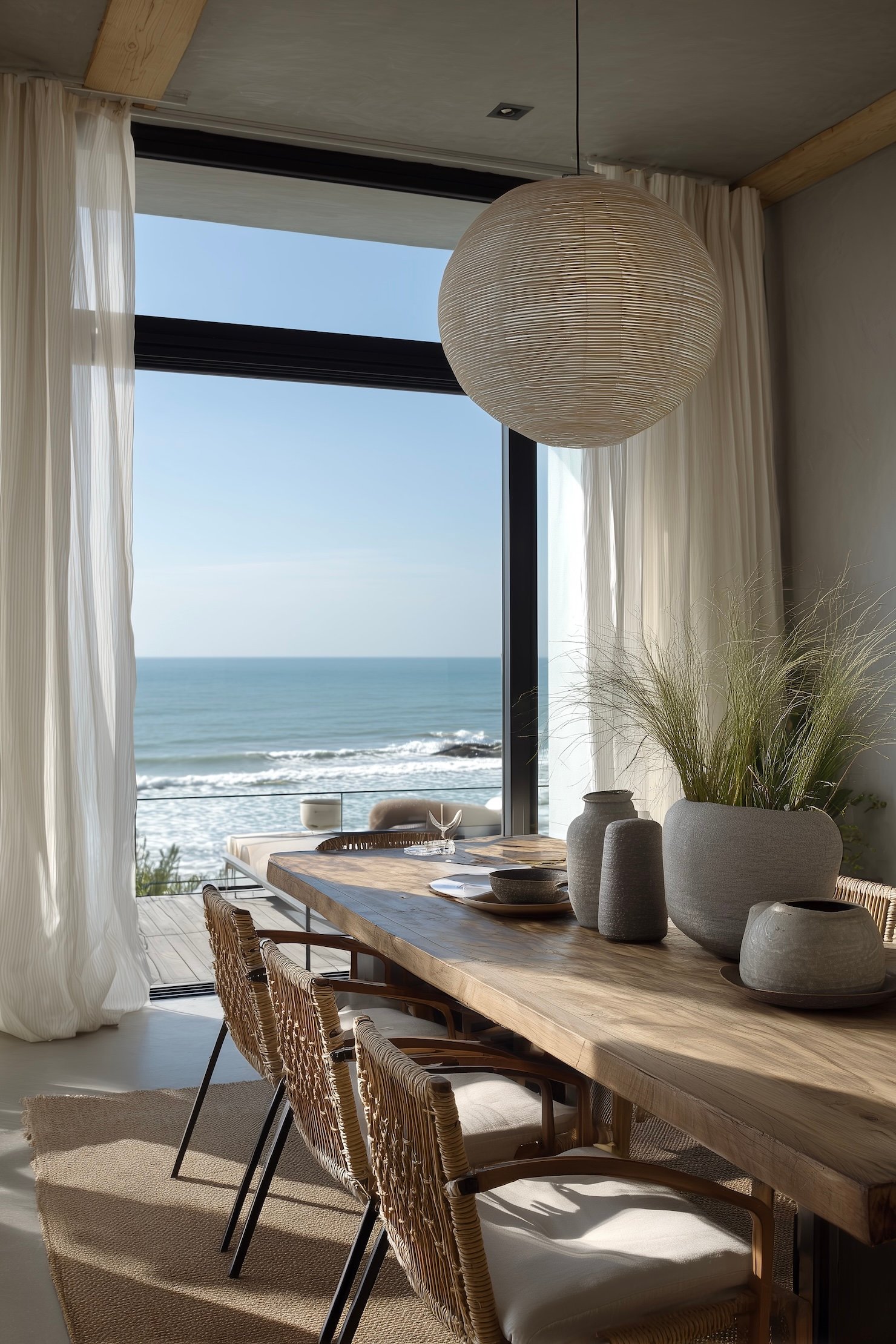 aménagement salle à manger longueur bois diy