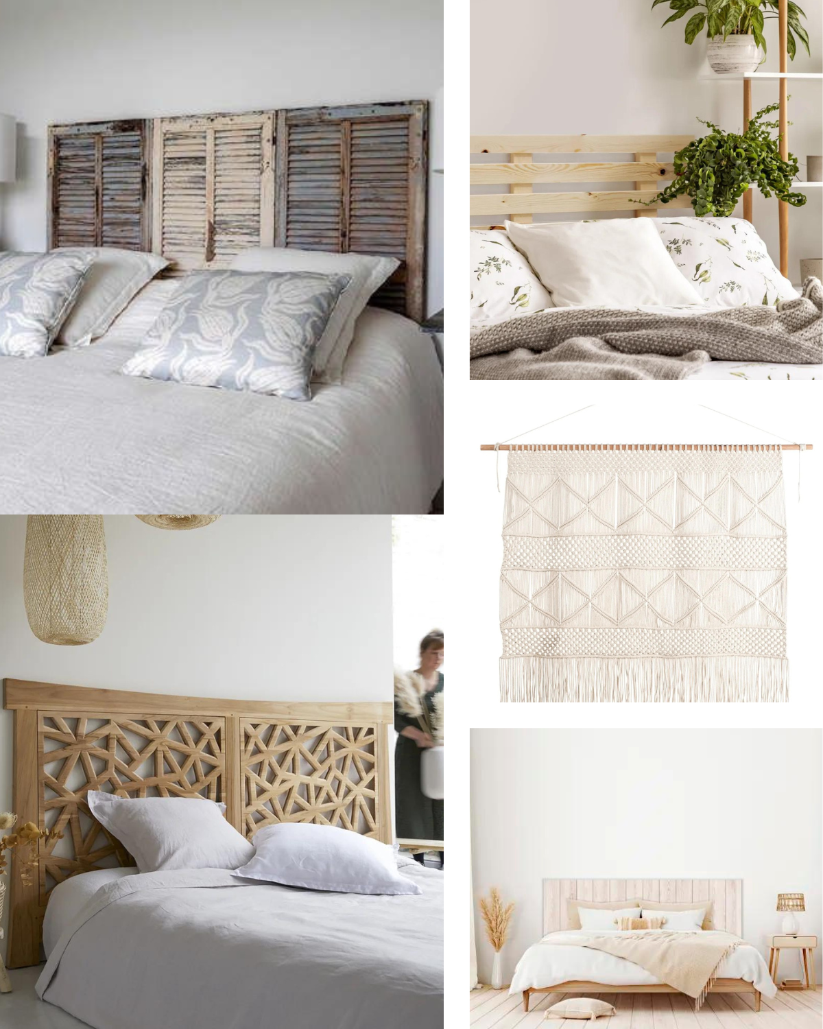 Idées de réalisation DIY tête de lit