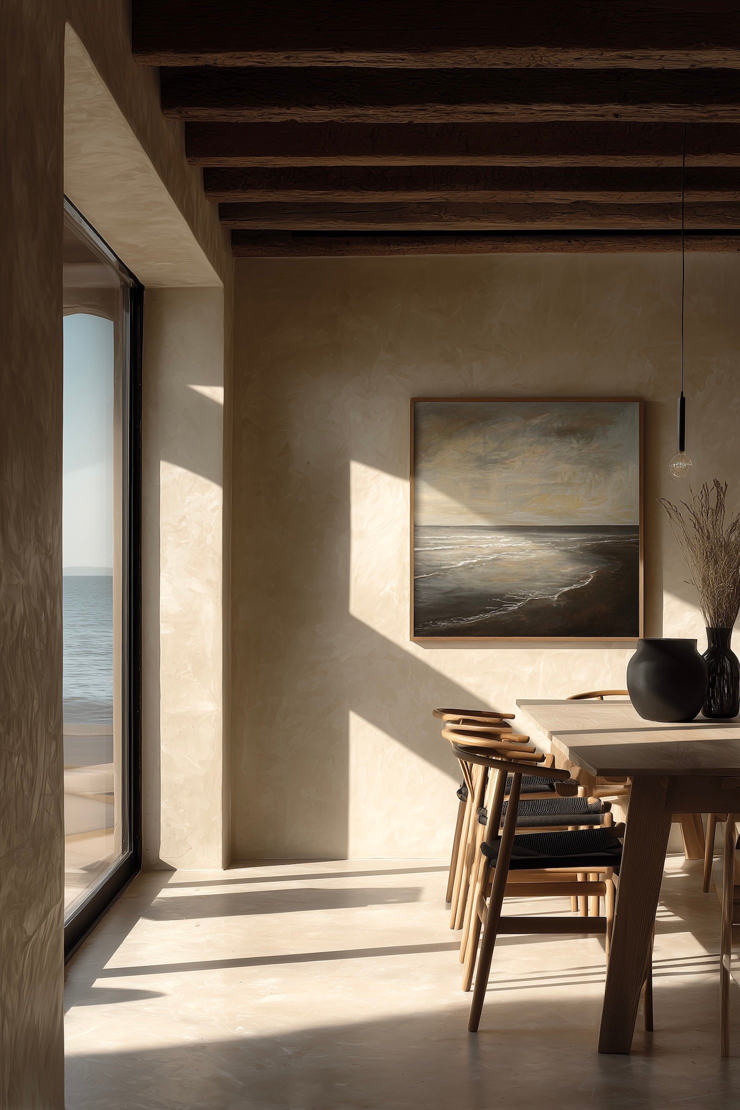 salle à manger bord de mer mobilier danois tradition