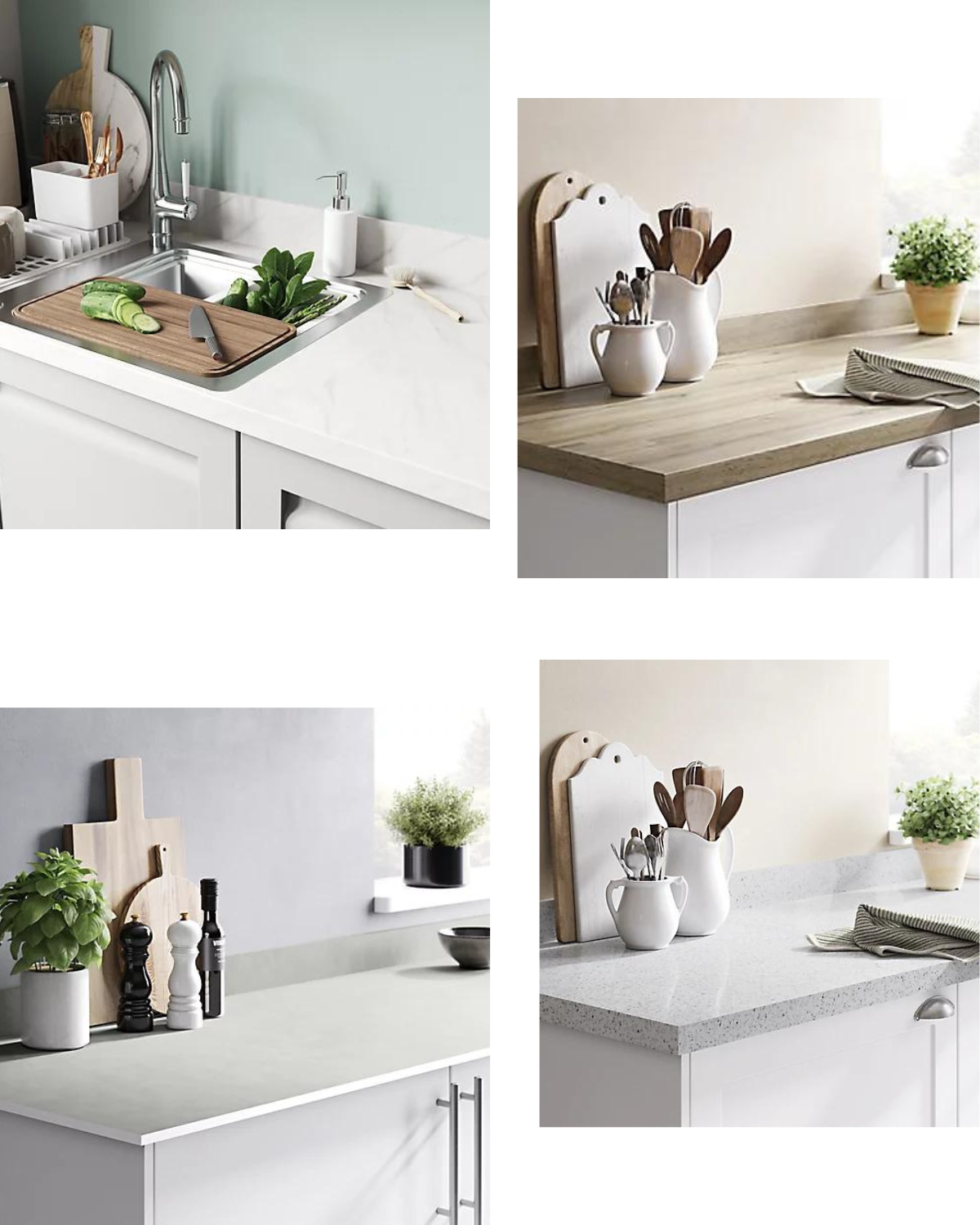 Choisir couleur plan de travail cuisine 