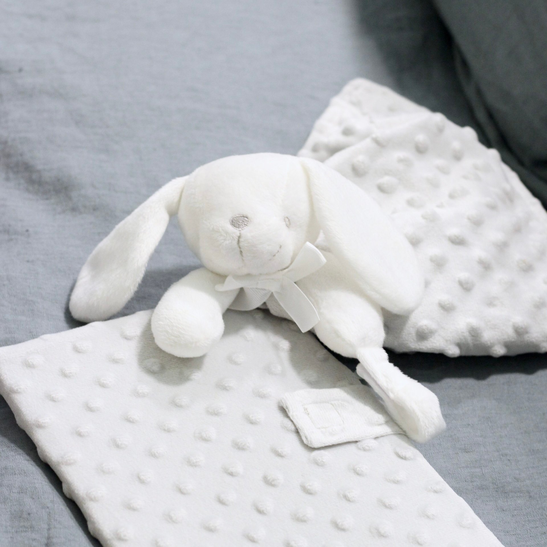 doudou protège carnet de santé lapin