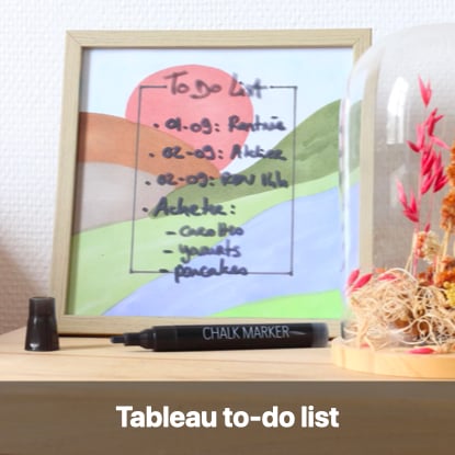 idée originale to do liste pense-bête bureau télétravail