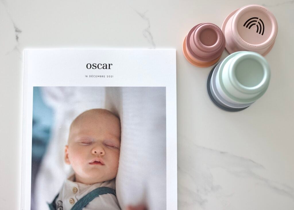album photo personnalisé Rosemood avis naissance
