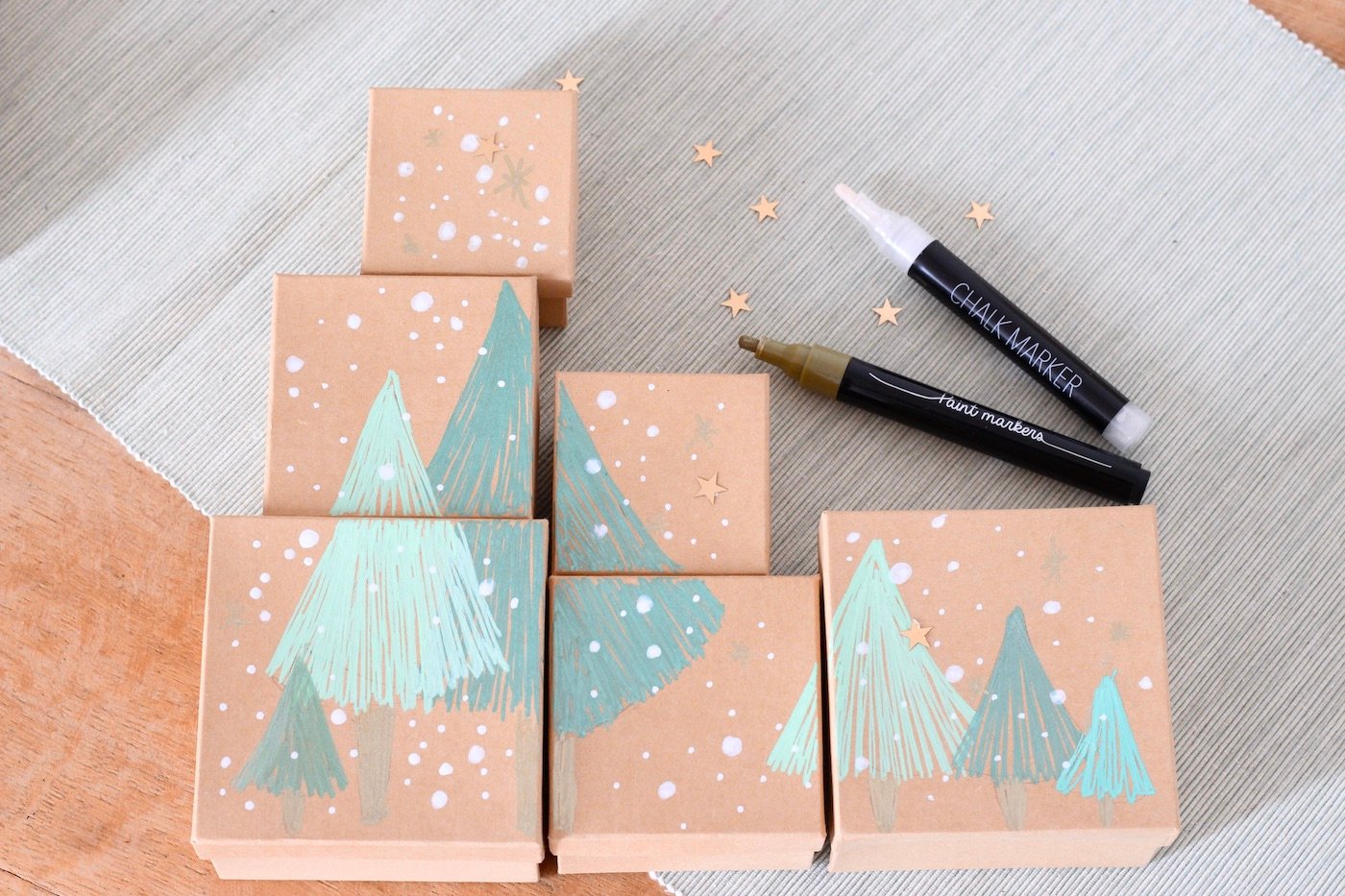 comment dessiner sapin graphique facile