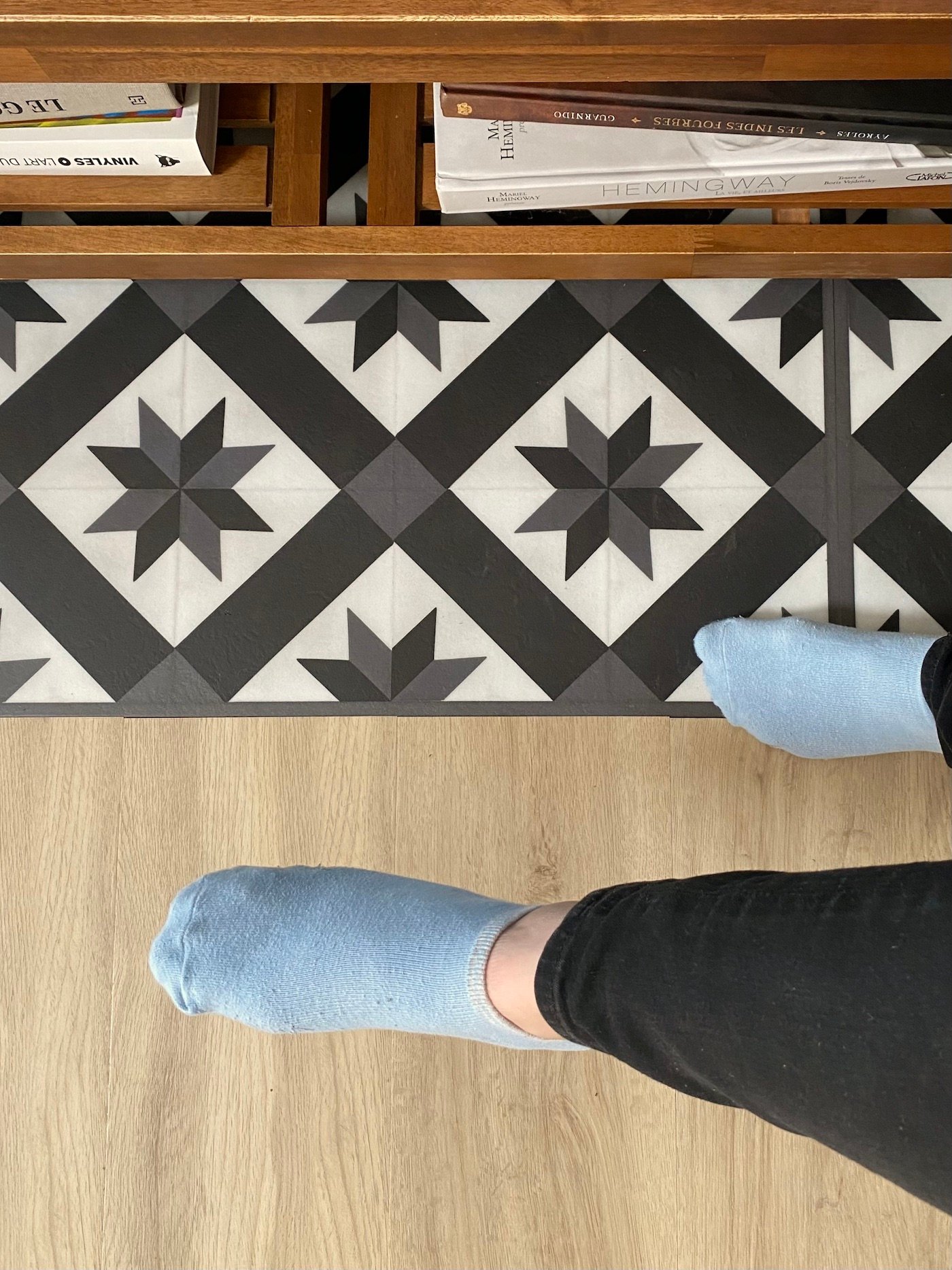 créer tapis trompe l'oeil