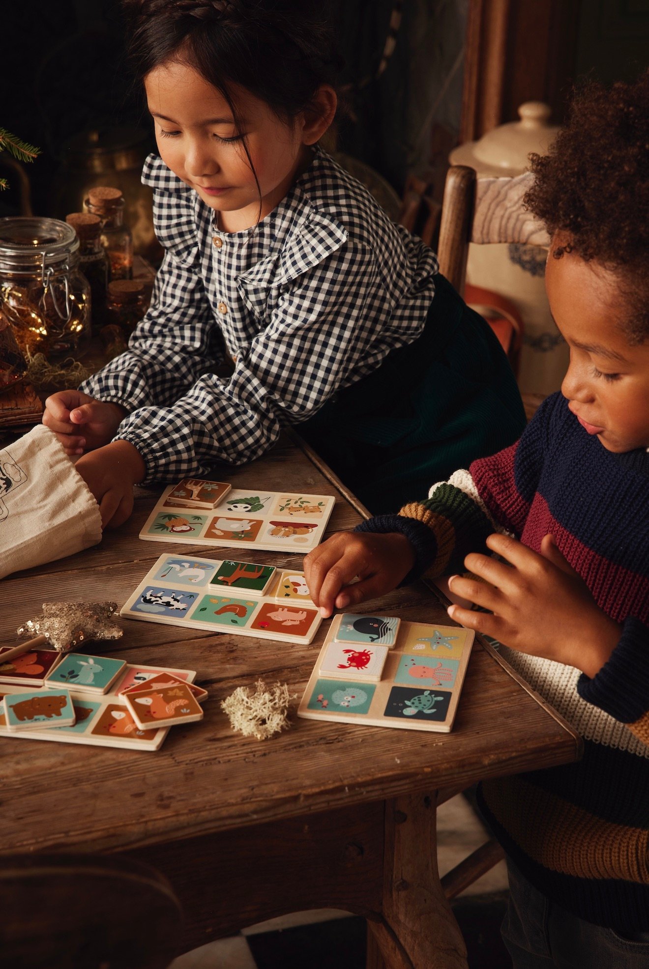 premie jeu société enfant frère soeur loto memory