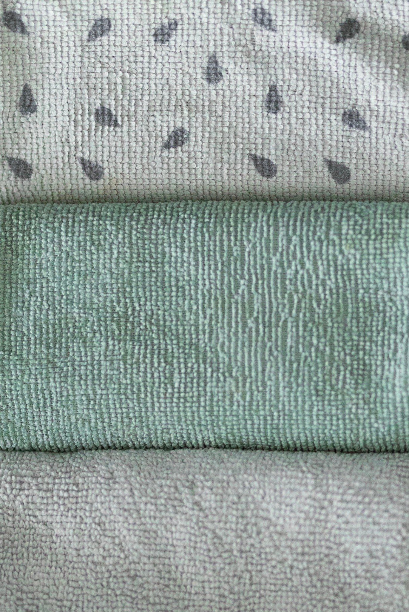 avis chiffon vaisselle nettoyage microfibre Brabantia vert gris clair