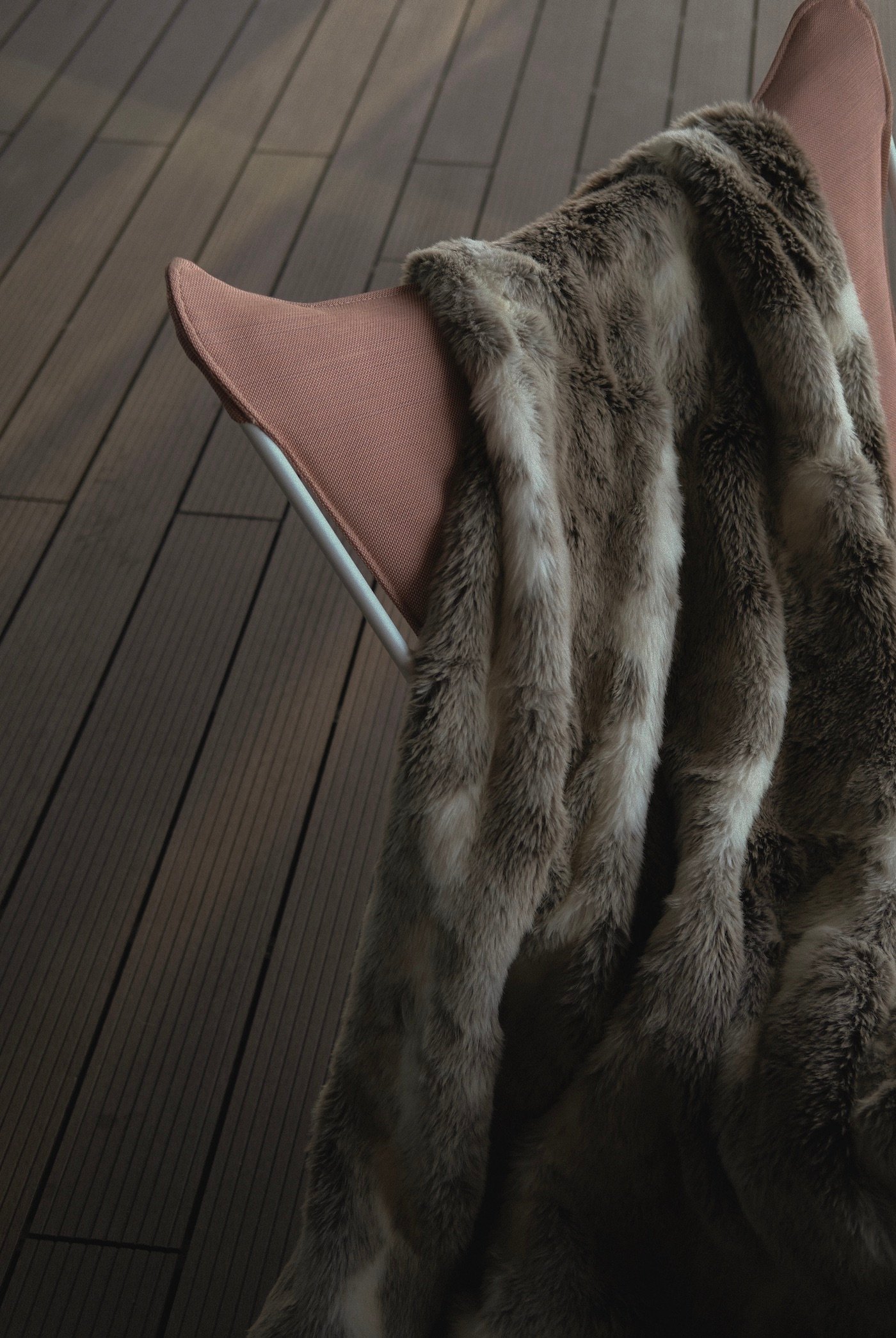 fauteuil aa papillon rose outdoor