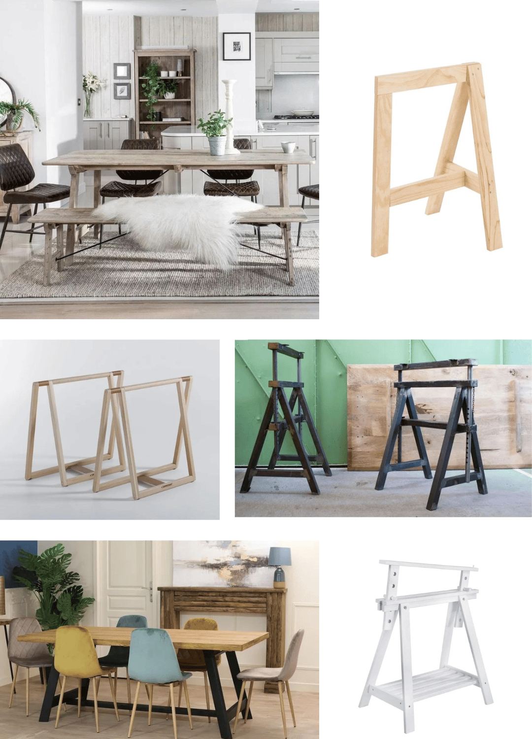 table tréteaux bureau bureau architecte