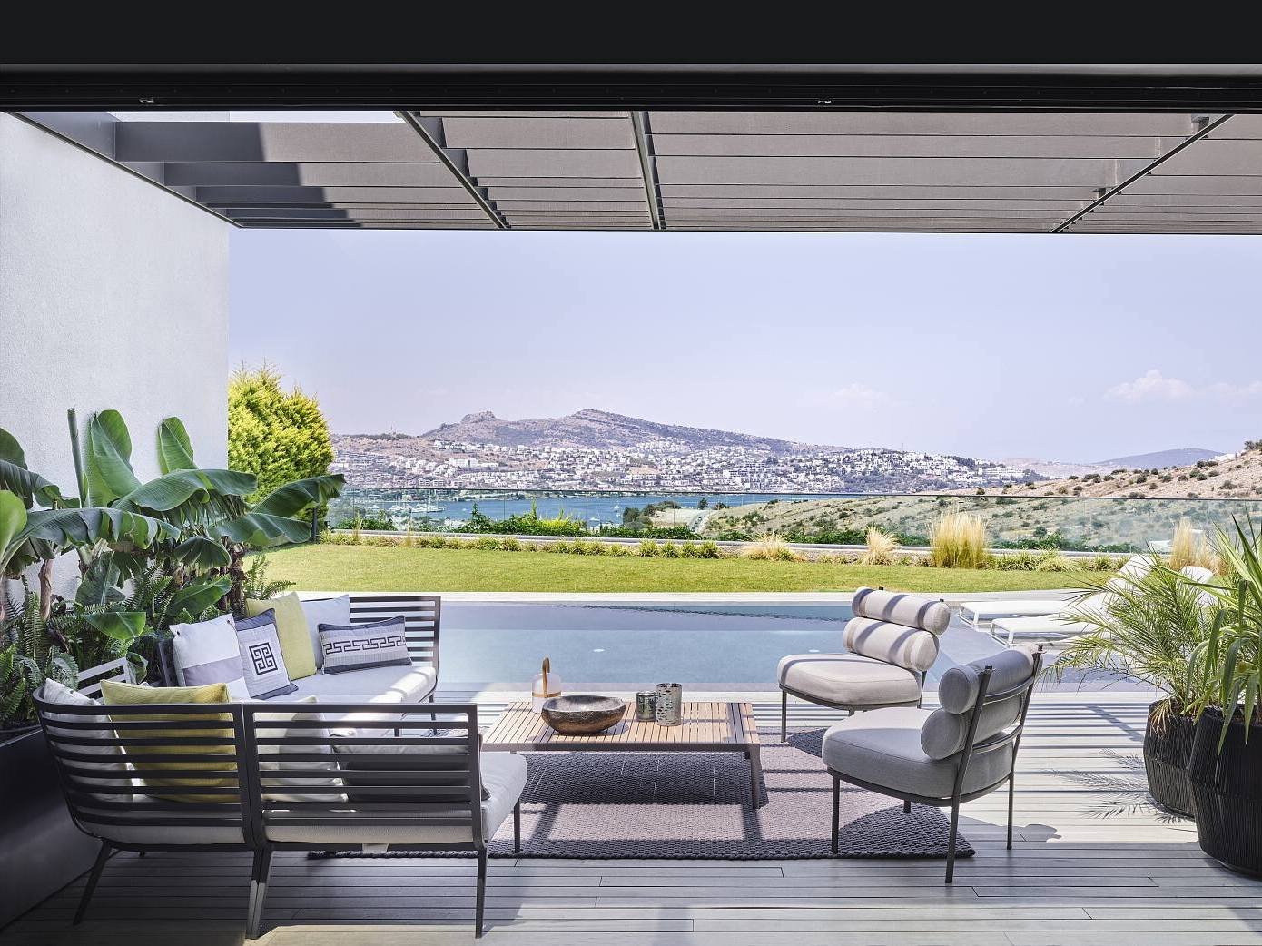 villa Draman vue Golf Gokova mer Égée Turquie