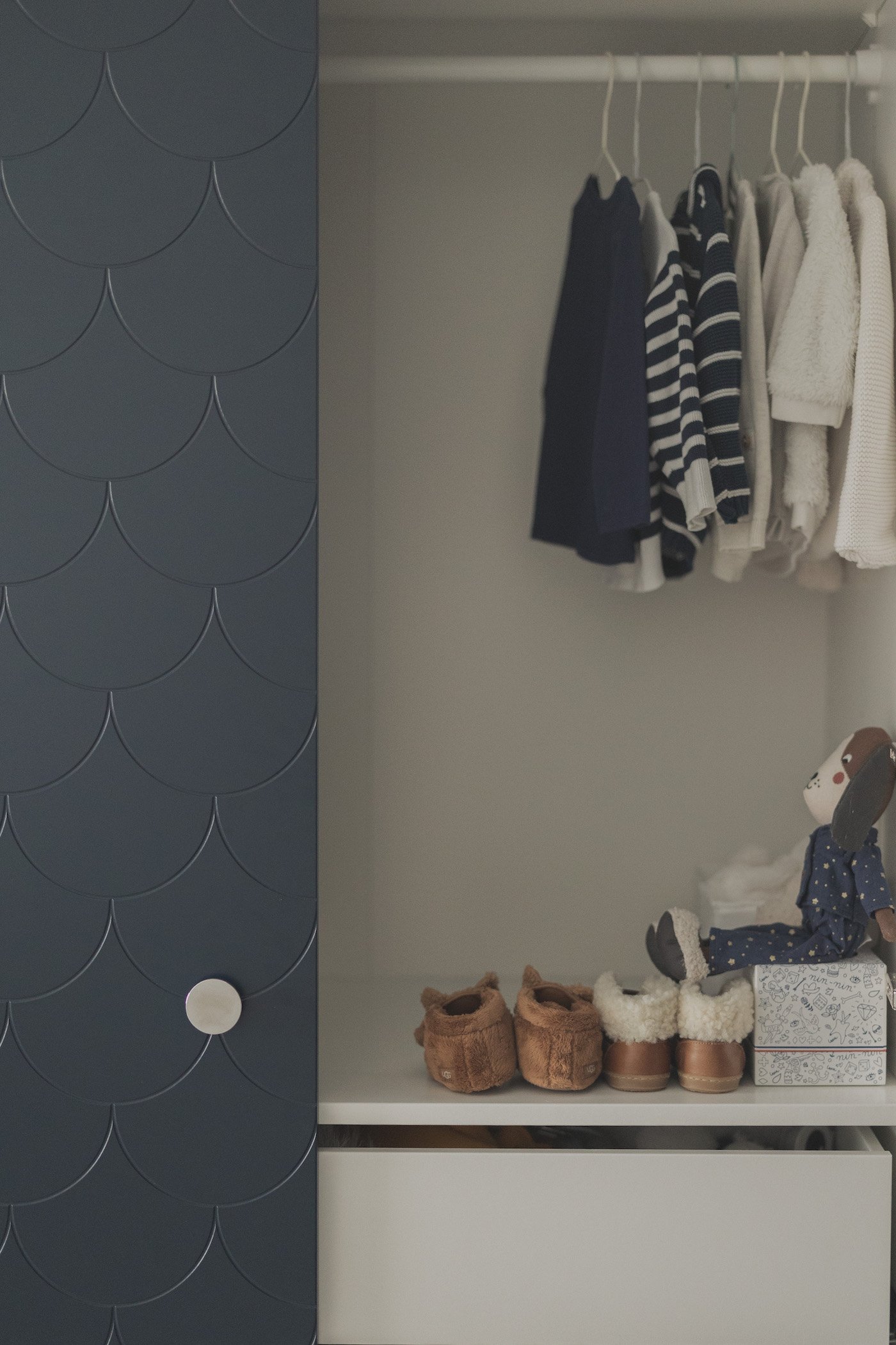 agencement aménagement dressing ikea chambre bébé 1 an