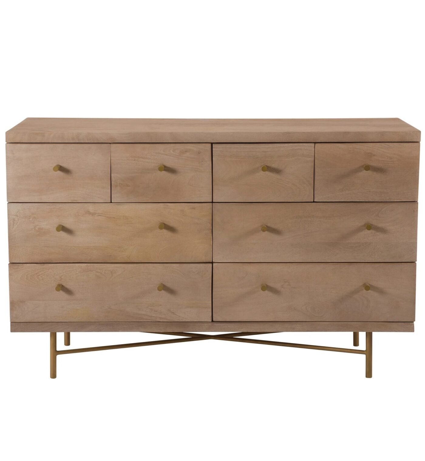 commode bois pied croisé originale