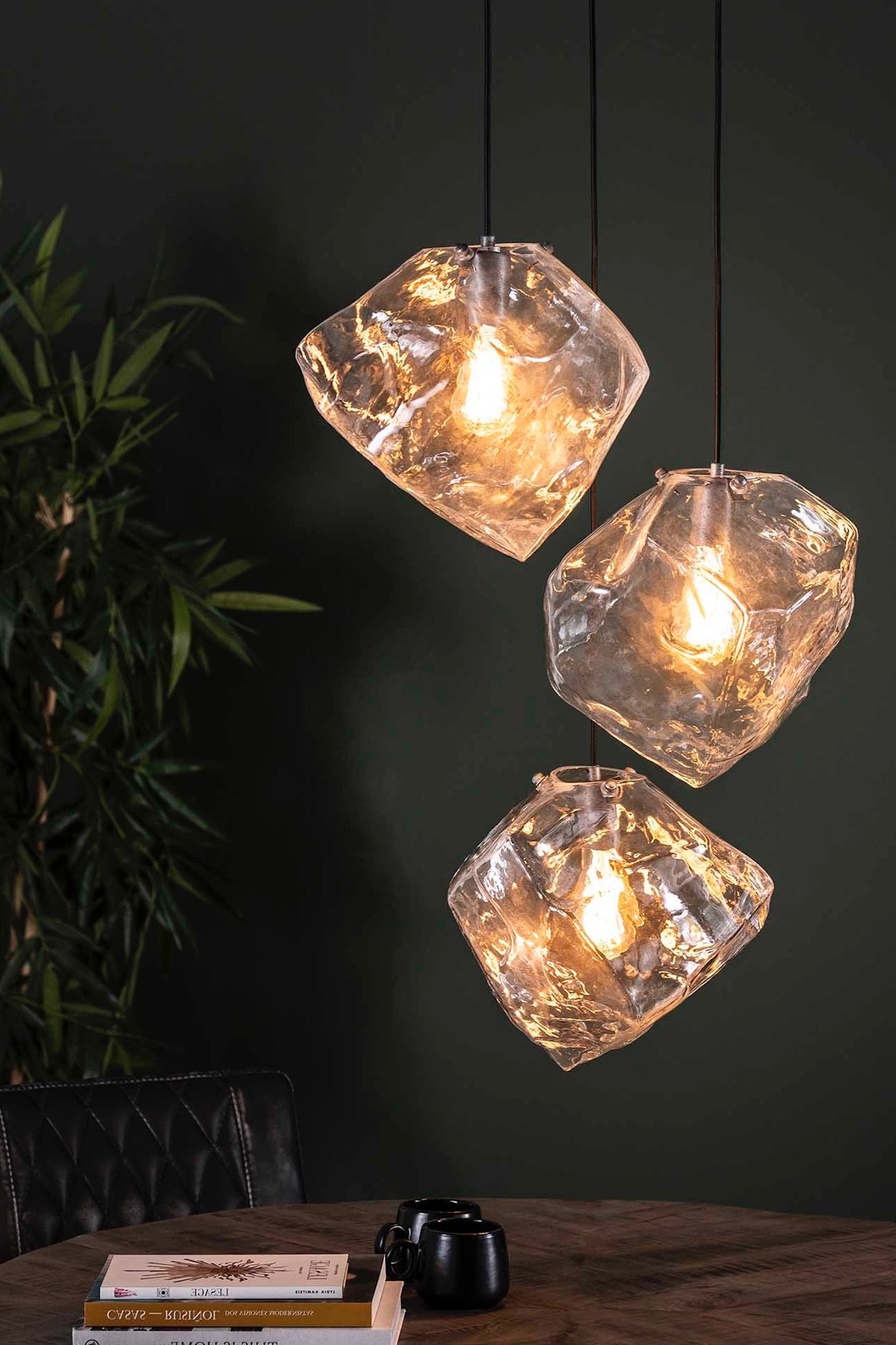 lampe originale effet glaçonlampe originale effet glaçon