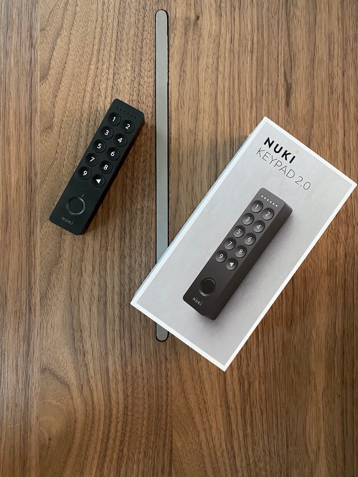 nuki keypad 2.0 test domotique contenu coffret boite