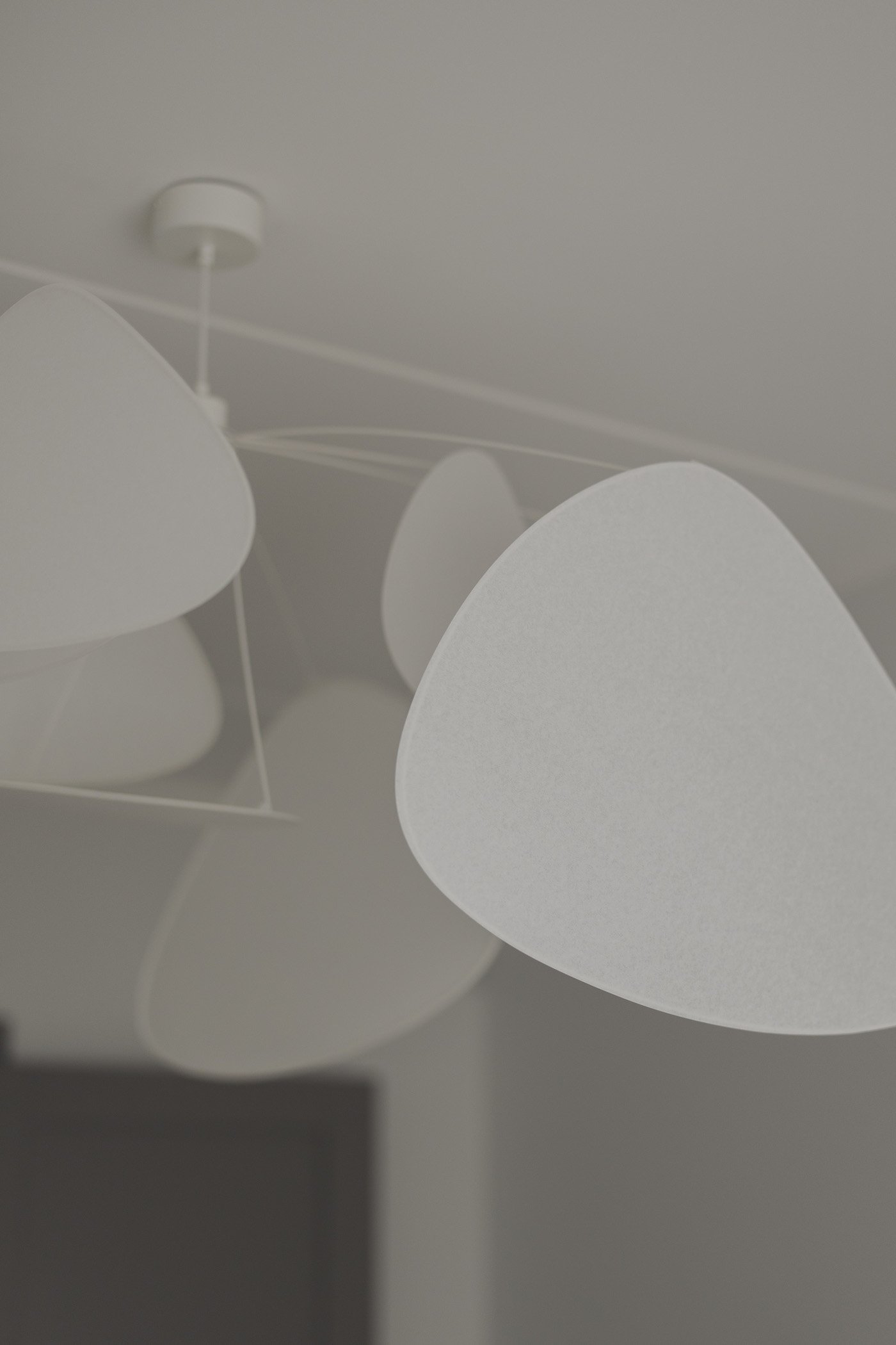 suspension géante blanche poétique papier screen chambre enfant